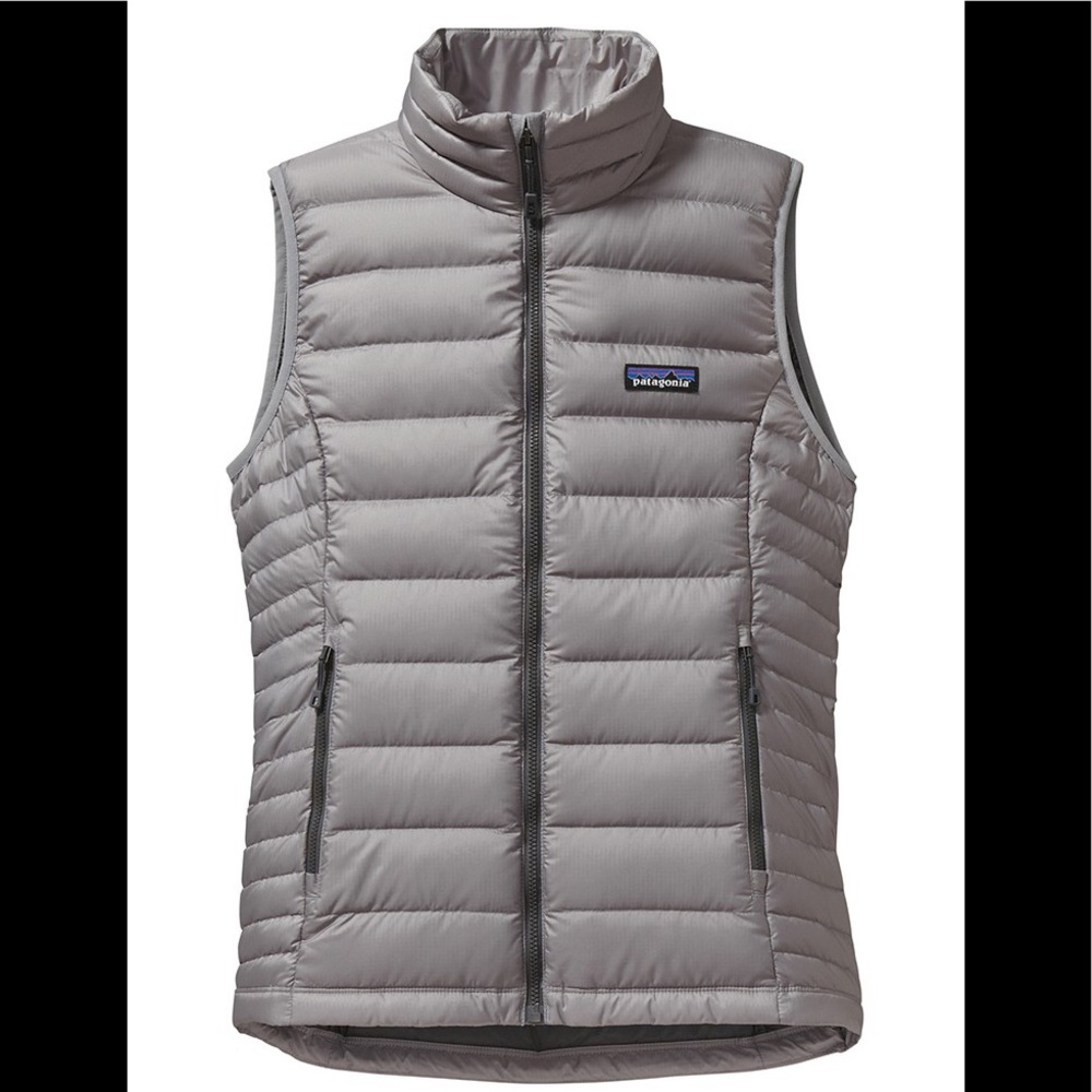 Never Worn Patagonia Goose Down Grey Vest